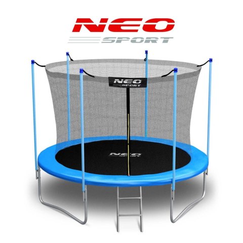 Trampolina ogrodowa 8ft/252cm siatka wewnętrzna i drabinką Trampolina ogrodowa 8ft/252cm siatka wewnętrzna i drabinką