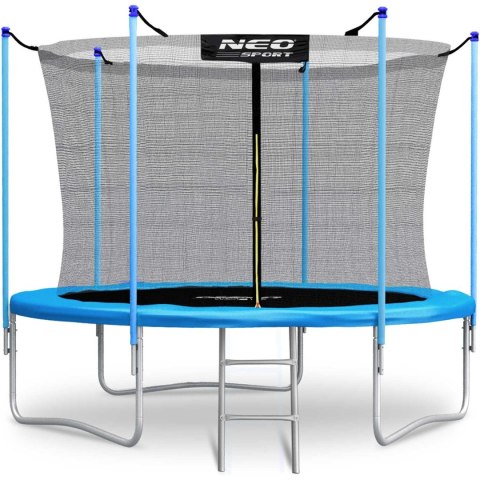 Trampolina ogrodowa 8ft/252cm siatka wewnętrzna i drabinką Trampolina ogrodowa 8ft/252cm siatka wewnętrzna i drabinką