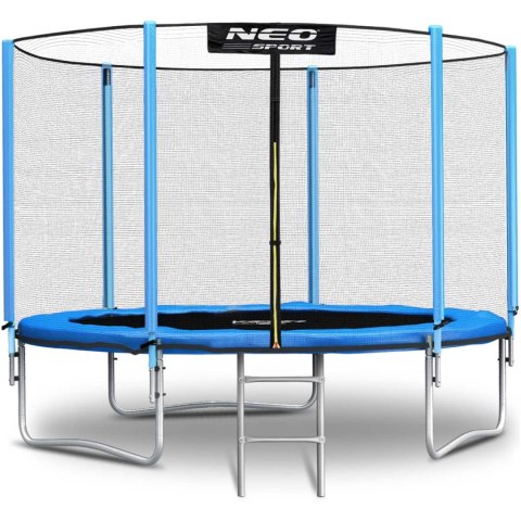 Trampolina ogrodowa 8ft/252cm siatka zewnętrzna i drabinką Trampolina ogrodowa 8ft/252cm siatka zewnętrzna i drabinką