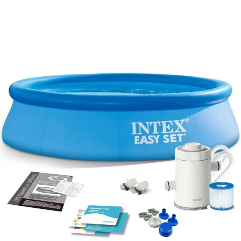 Basen ogrodowy rozporowy 244 x 61 cm INTEX 28108 Basen ogrodowy rozporowy 244 x 61 cm INTEX 28108