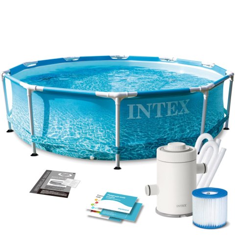 Basen stelażowy 305x76 cm 10w1 INTEX 28208 Basen stelażowy 305x76 cm 10w1 INTEX 28208