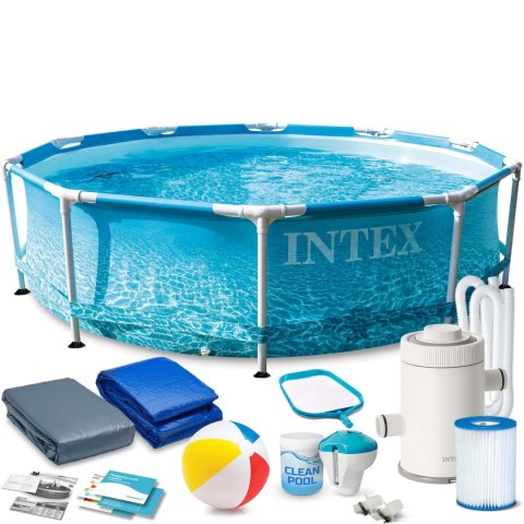 Basen stelażowy 305x76 cm 16w1 INTEX 28208 Basen stelażowy 305x76 cm 16w1 INTEX 28208