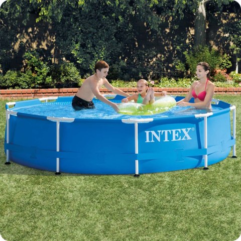 Basen ogrodowy stelażowy 305 x 76 cm 15w1 INTEX 28202 + maszynka do baniek GRATIS Basen ogrodowy stelażowy 305 x 76 cm 15w1 INTEX 28202 + maszynka do baniek GRATIS