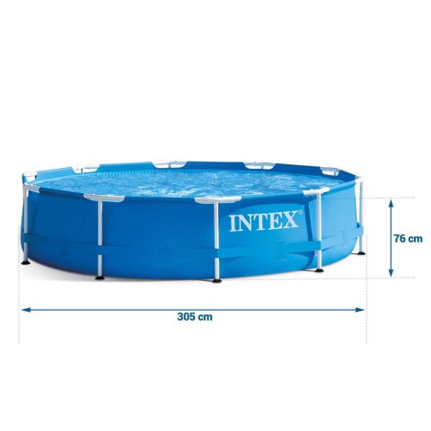 Basen ogrodowy stelażowy 305 x 76 cm 15w1 INTEX 28202 + maszynka do baniek GRATIS Basen ogrodowy stelażowy 305 x 76 cm 15w1 INTEX 28202 + maszynka do baniek GRATIS