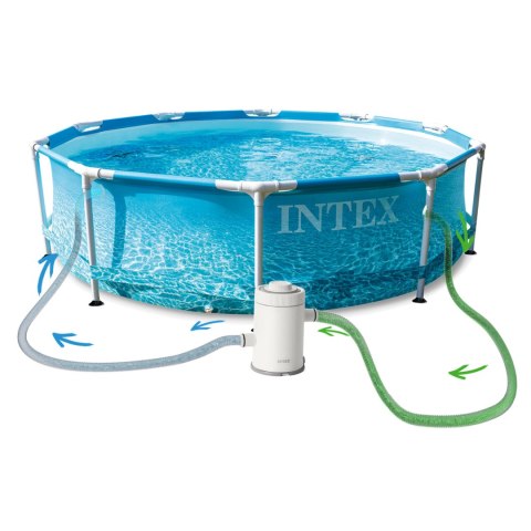 Basen stelażowy 305x76 cm 16w1 INTEX 28208 + maszynka do baniek GRATIS Basen stelażowy 305x76 cm 16w1 INTEX 28208 + maszynka do baniek GRATIS