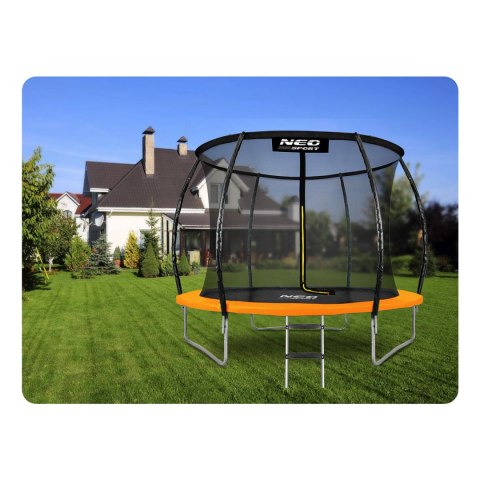 Trampolina ogrodowa profilowana 8ft/252cm z siatką wewnętrzną Neo-Sport Trampolina ogrodowa profilowana 8ft/252cm z siatką wewnętrzną Neo-Sport