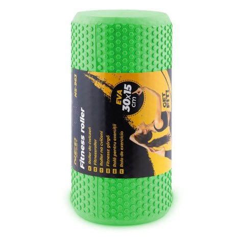 Roller wałek do ćwiczeń EVA NS-963 zielony Roller wałek do ćwiczeń EVA NS-963 zielony
