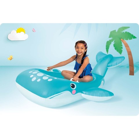 Materac do pływania Wieloryb 168 x 140 cm INTEX 57567 Materac do pływania Wieloryb 168 x 140 cm INTEX 57567