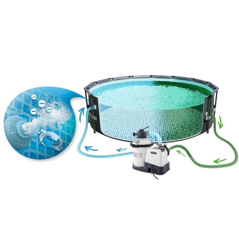Pompa filtrująca piaskowa 3500 l/h INTEX 26642 Pompa filtrująca piaskowa 3500 l/h INTEX 26642