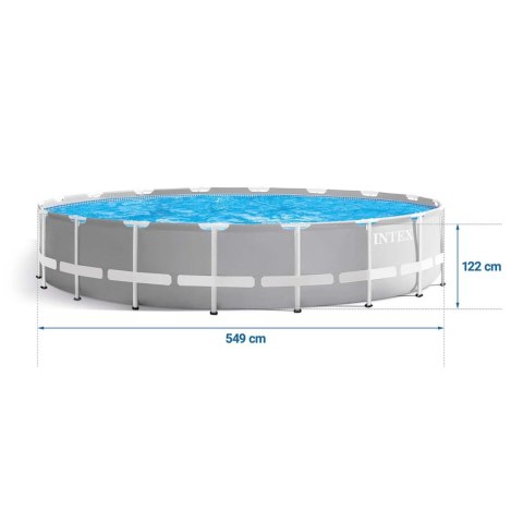 Basen ogrodowy stelażowy 549 x 122 cm 21w1 INTEX 26732 Basen ogrodowy stelażowy 549 x 122 cm 21w1 INTEX 26732