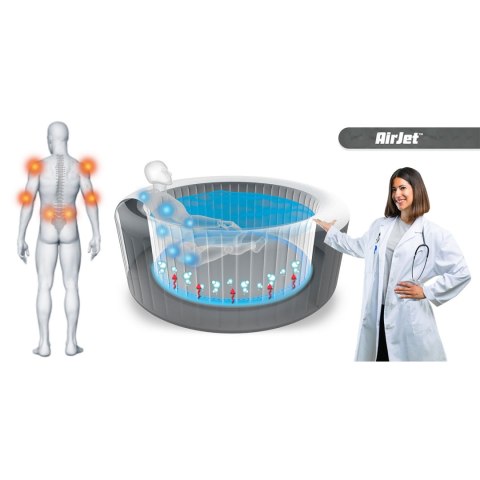Dmuchane SPA Lay-Z Hollywood 6 osobowe Bestway 6001F Dmuchane SPA Lay-Z Hollywood 6 osobowe Bestway 6001F