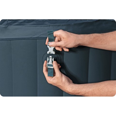 Dmuchane SPA Lay-Z Miami Green 6 osobowe Bestway 6001D Dmuchane SPA Lay-Z Miami Green 6 osobowe Bestway 6001D