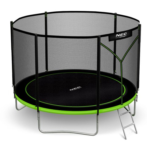 Trampolina ogrodowa 6ft/183cm z siatką zewnętrzną i drabinką Neo-Sport Trampolina ogrodowa 6ft/183cm z siatką zewnętrzną i drabinką Neo-Sport