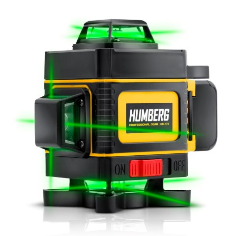 Laser krzyżowy w walizce + statyw Humberg HM-172