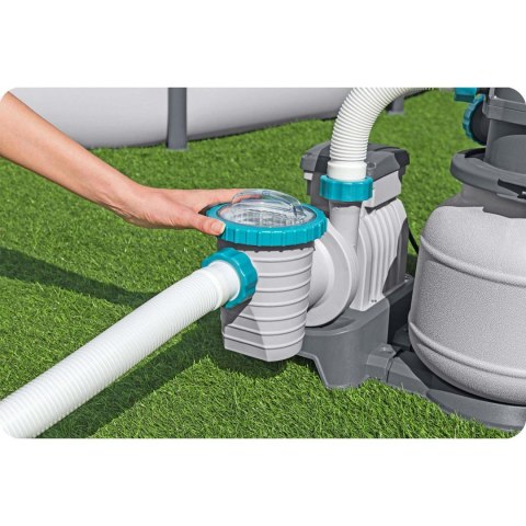 Pompa piaskowa do basenów + tabletki multifunkcyjne 6056 l/h Bestway 58497 Pompa piaskowa do basenów + tabletki multifunkcyjne 6056 l/h Bestway 58497