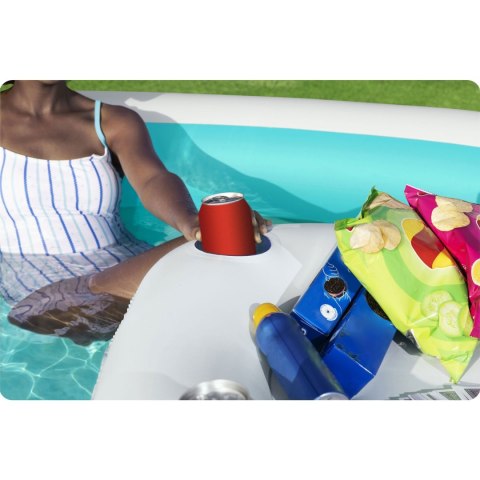 Basen dmuchany Sippin' Summer 218 x 218 x 48 cm Bestway 54446 Basen dmuchany Sippin' Summer 218 x 218 x 48 cm Bestway 54446