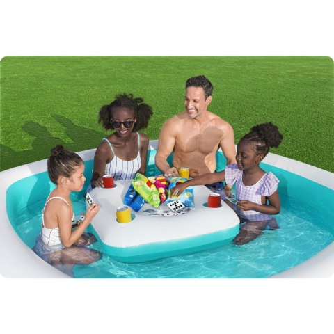 Basen dmuchany Sippin' Summer 218 x 218 x 48 cm Bestway 54446 Basen dmuchany Sippin' Summer 218 x 218 x 48 cm Bestway 54446