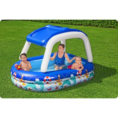 Basenik dla dzieci z daszkiem 213 x 155 x 132 cm Bestway 54370 Basenik dla dzieci z daszkiem 213 x 155 x 132 cm Bestway 54370