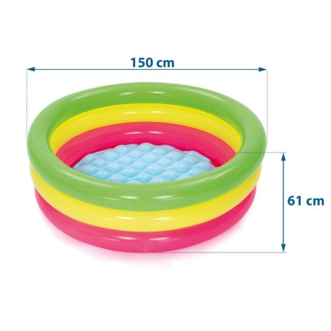 Basenik dmuchany 70 x 24 cm Bestway 51128 Basenik dmuchany 70 x 24 cm Bestway 51128