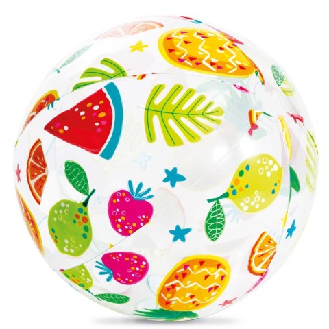 Dmuchana piłka plażowa owoce 51 cm INTEX 59040 Dmuchana piłka plażowa owoce 51 cm INTEX 59040