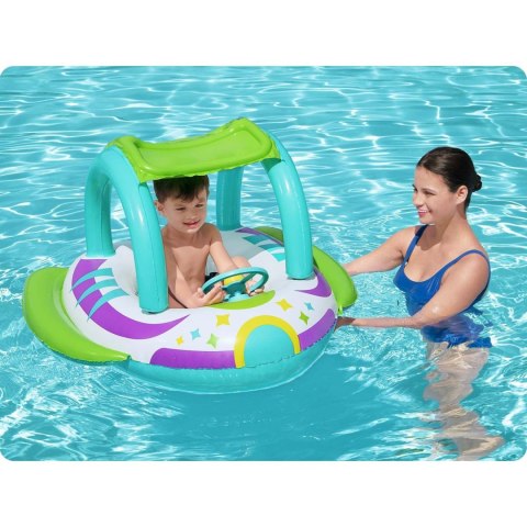 Ponton plażowy do pływania z daszkiem 107 x 112 cm Bestway 34149 Ponton plażowy do pływania z daszkiem 107 x 112 cm Bestway 34149