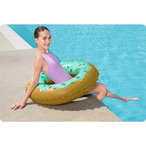 Koło do pływania Donut 91 cm Bestway 36300 Koło do pływania Donut 91 cm Bestway 36300