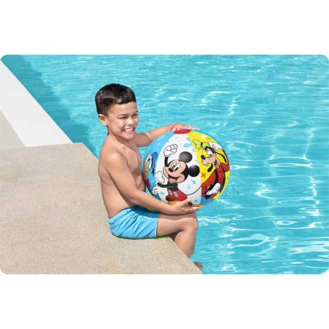 Piłka plażowa dla dzieci 51 cm Mickey i Przyjaciele Bestway 91098 Piłka plażowa dla dzieci 51 cm Mickey i Przyjaciele Bestway 91098