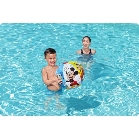 Piłka plażowa dla dzieci 51 cm Mickey i Przyjaciele Bestway 91098 Piłka plażowa dla dzieci 51 cm Mickey i Przyjaciele Bestway 91098