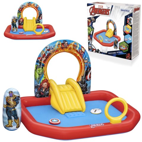 Plac zabaw dmuchany Avengers 211 x 198 x 125 cm Bestway 98800 Plac zabaw dmuchany Avengers 211 x 198 x 125 cm Bestway 98800