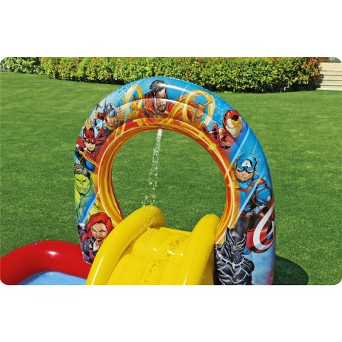 Plac zabaw dmuchany Avengers 211 x 198 x 125 cm Bestway 98800 Plac zabaw dmuchany Avengers 211 x 198 x 125 cm Bestway 98800