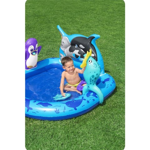 Plac zabaw dmuchany Polar Pals 134 x 131 x 73 cm Bestway 53156 Plac zabaw dmuchany Polar Pals 134 x 131 x 73 cm Bestway 53156