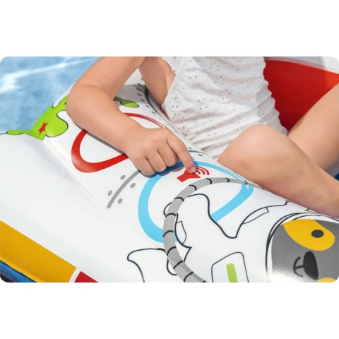 Pontonik plażowy statek kosmiczny 104 x 99 cm Bestway 34178 Pontonik plażowy statek kosmiczny 104 x 99 cm Bestway 34178