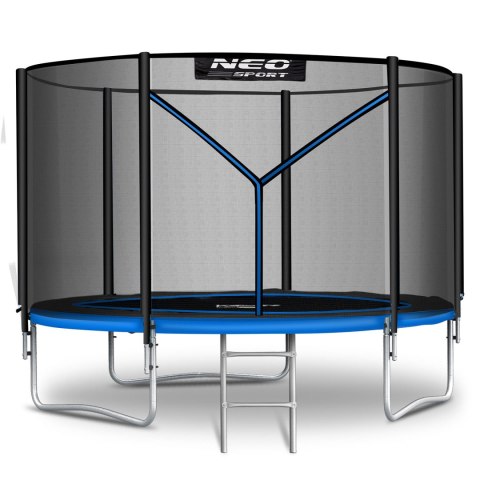 Trampolina ogrodowa 10ft/312cm z siatką zewnętrzną i drabinką Neo-Sport Trampolina ogrodowa 10ft/312cm z siatką zewnętrzną i drabinką Neo-Sport