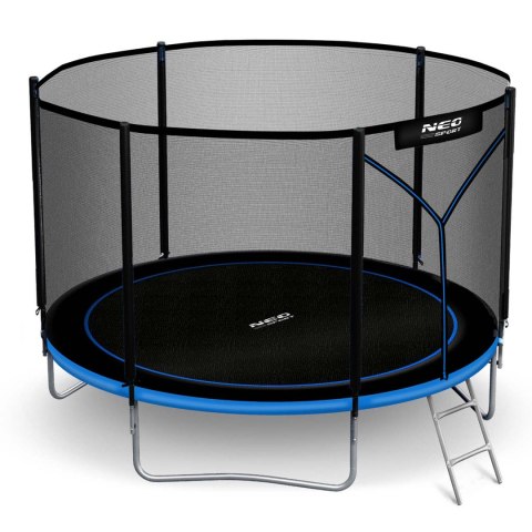 Trampolina ogrodowa 10ft/312cm z siatką zewnętrzną i drabinką Neo-Sport Trampolina ogrodowa 10ft/312cm z siatką zewnętrzną i drabinką Neo-Sport